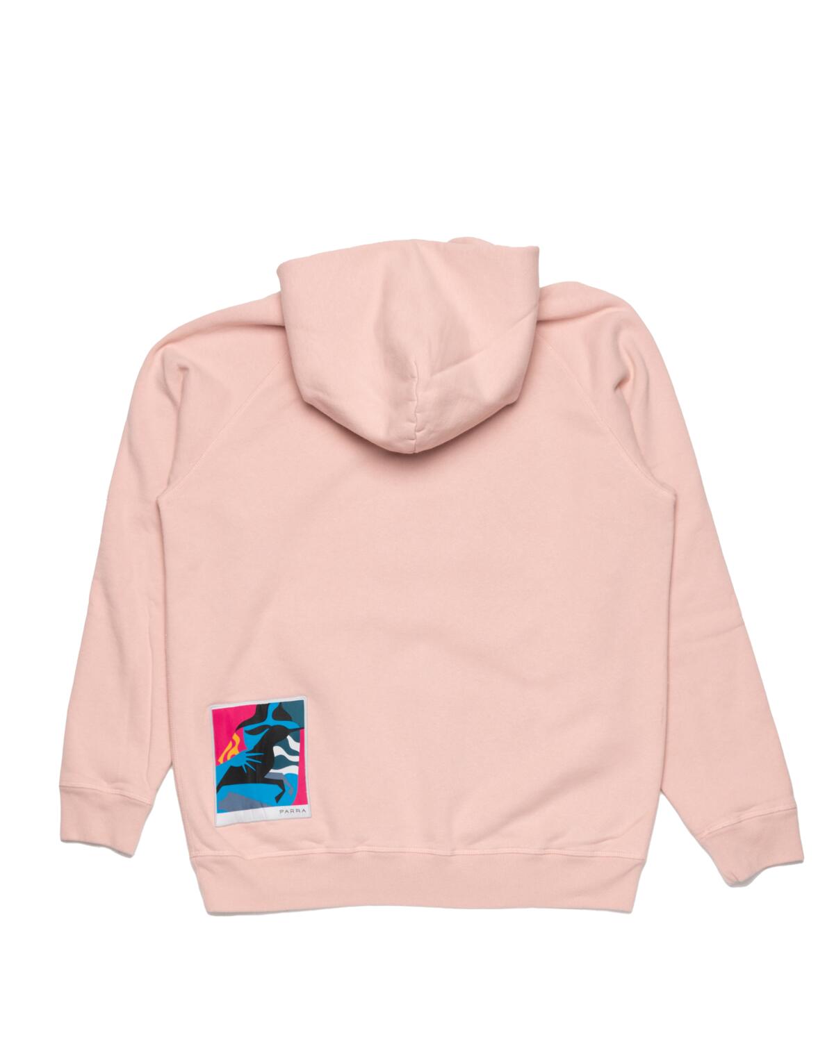 by parra distorted logo hooded sweatshirt | 48320 | AFEW STORE